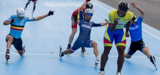 Colombia es potencia en patinaje de carreras