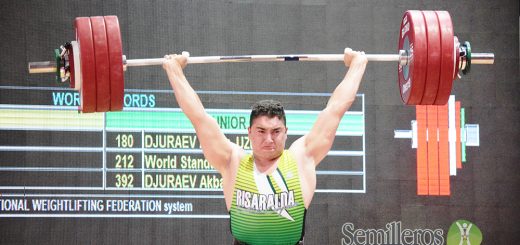 Semilleros Deportivos / Juegos Nacionales / Levantamiento de Pesas / Óscar Garcés