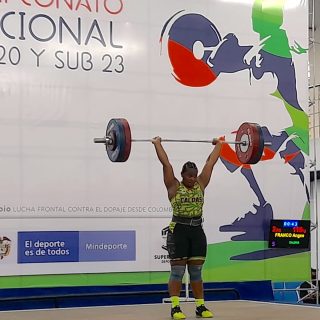 Pesas Caldas Nacional de Pesas Sub 20 y sub 23