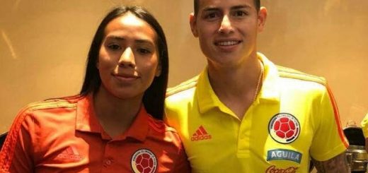 Alejandra Melchor y James Rodriguez
