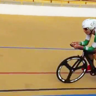 Diego Jaramillo en Persecución individual