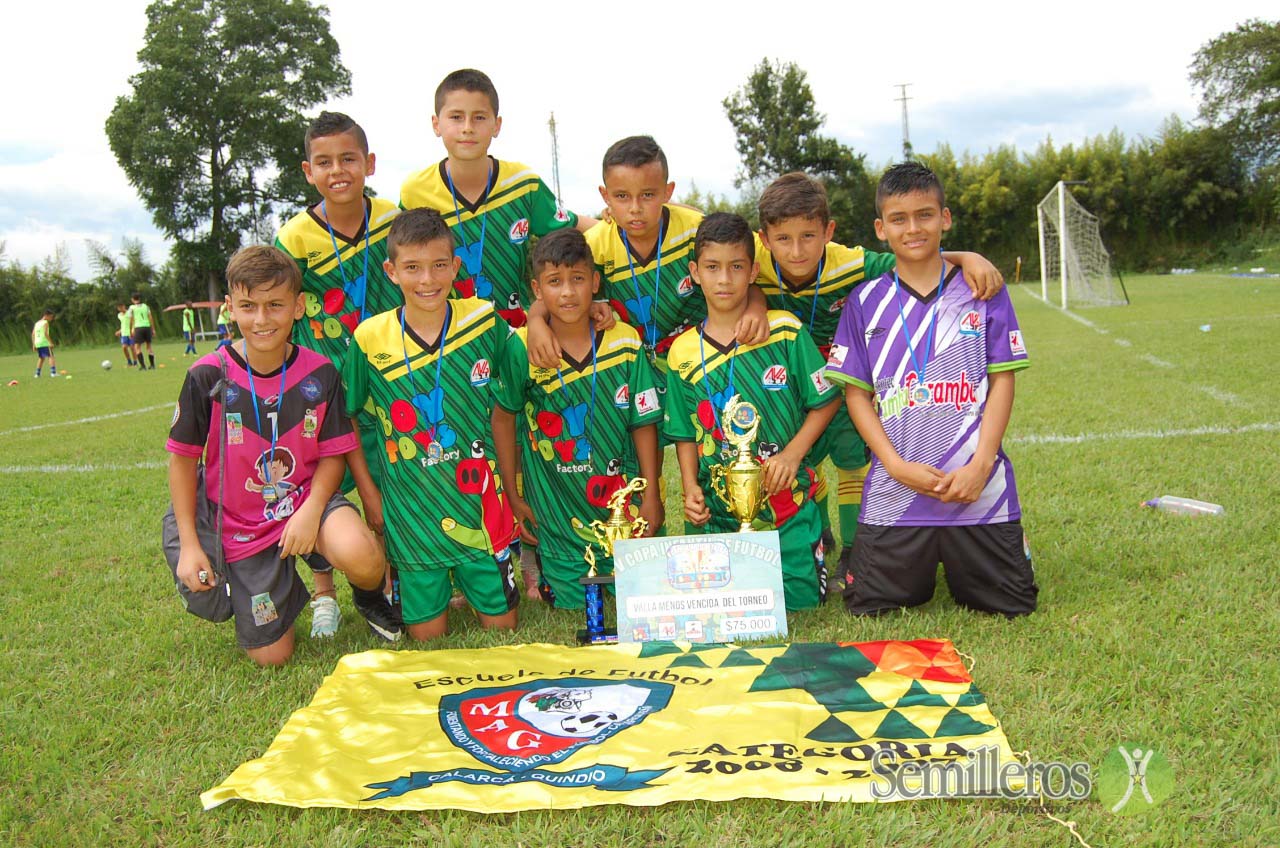 MAG Calarcá Subcmapeón Boy Toys