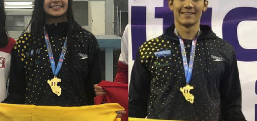 Samir y Stefanía Natación