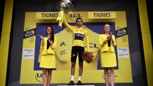 Egan Bernal líder del Tour de Francia