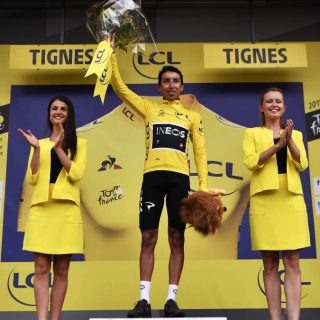 Egan Bernal líder del Tour de Francia