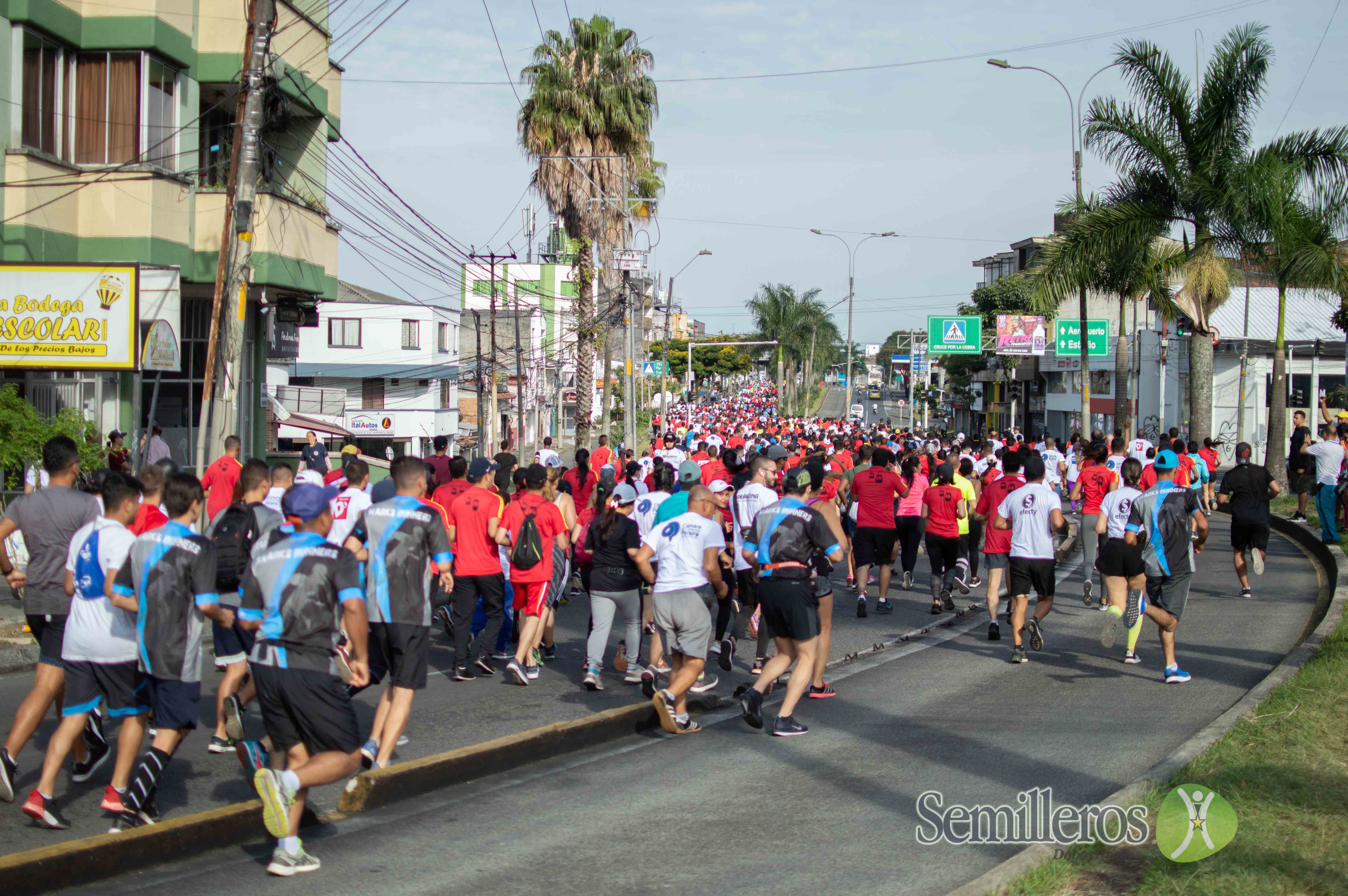 Fiesta deportiva en Pereira con la carrera 10 K y caminata 5 K