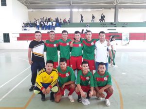 Campeones Fútbol de Salón Masculino Juvenil colegio José María Córdoba