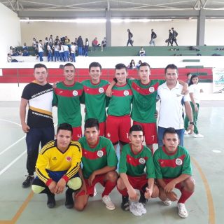 Campeones Fútbol de Salón Masculino Juvenil colegio José María Córdoba