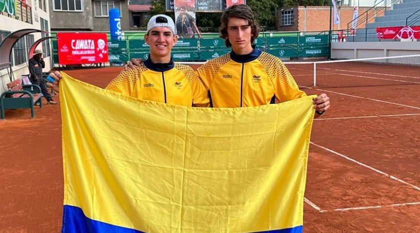 En Tenis de Campo Colombia ganó oro