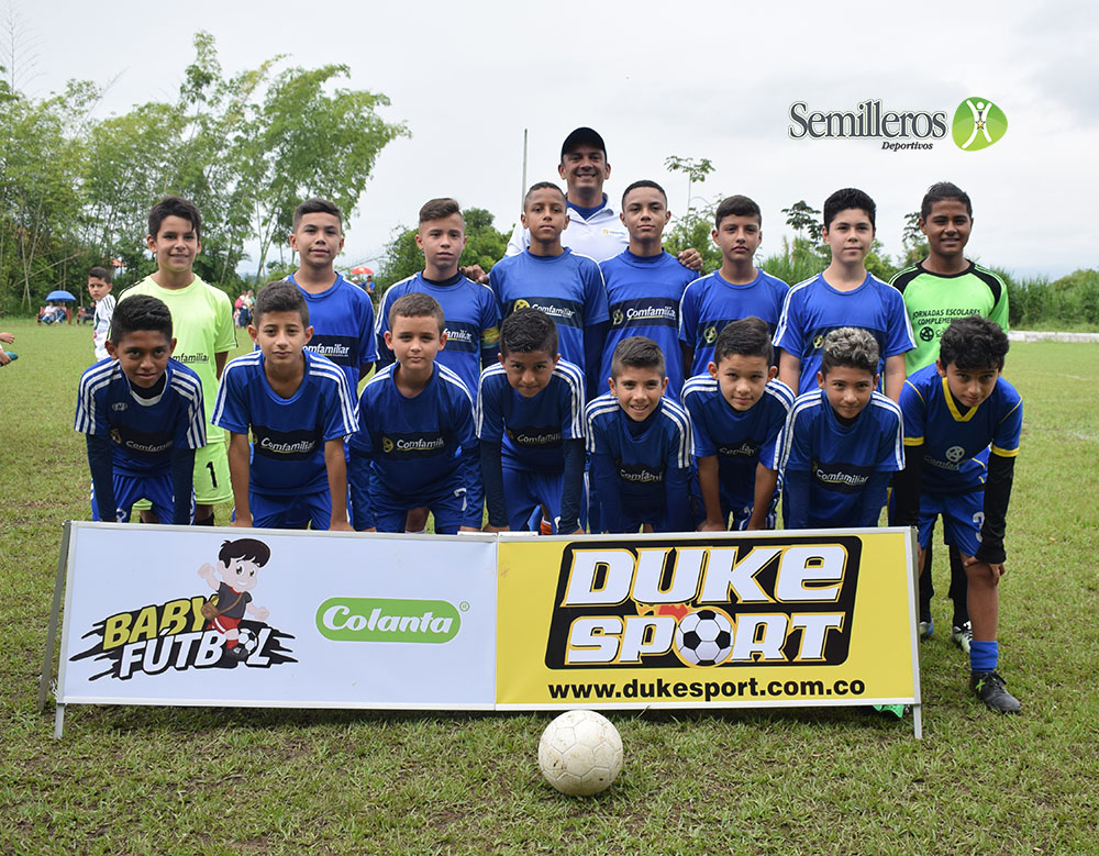 Comfamiliar Galicia Alta en el Babyfútbol